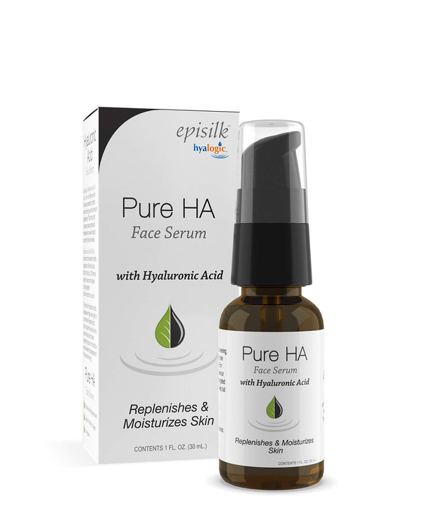 Pure Hyaluronic Acid Serum for Face - Hyalogic Natural HA Face Serum, Non-Greasy, Fragrance-Free Formula - Hyaluronic Acid Serum