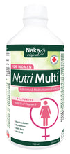 Naka Nutri Multi for Women, Featuring 1000 IU of Vitamin D, Made in Canada (900ml)