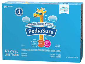 PediaSure, Formulated Liquid Diet, Vanilla, 12 count, 2820 mL