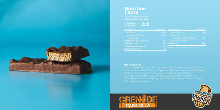 GRENADE Carb Killa Protein Bars Variety Pack, Triple-Layered, Delicious, High Protein Bar - Suitable Meal Replacement For Weight Loss, 2.12 Ounce (Pack of 12)