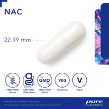 Pure Encapsulations NAC 900 mg - N-Acetyl Cysteine Amino Acid Supplement for Immune Support, Liver & Antioxidants* - 120 Capsules