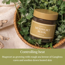 I'm from Mugwort Mask 3.7 fl oz, Natural Herb from Korea, Wash-off face mask, reduces redness, cooling and fast soothing breakouts for Sensitive, bumpy, heated skin