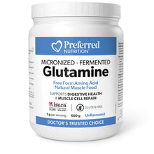 Preferred Nutrition Micronized Glutamine Powder, 600 g, Easy Absorption, 5 g per serving, Supports Digestive, Immune Health and Muscle Tissue Repair after Exercise, Proudly Canadian