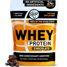 TGS Nutrition Chocolate Whey Protein Powder, 2 Pounds, No Artificial Ingredients, Made in USA