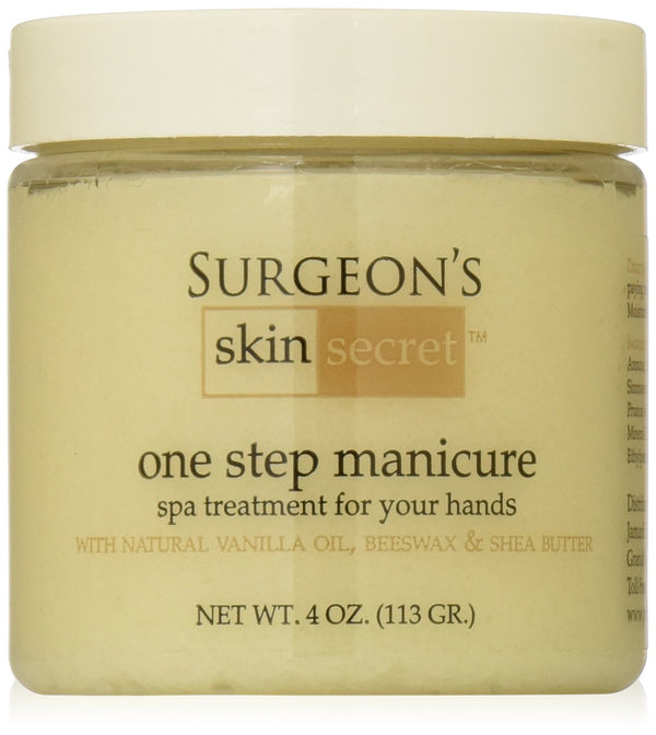 Surgeon's Skin Secret One Step Manicure/Pedicure 4oz. - Vanilla