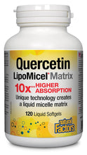 Natural Factors - Quercetin LipoMicel Matrix, 120 Liquid Softgels