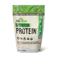 Sprouted Protein, Unflavoured, 1kg | Vegan, plant-based, organic, gluten-free, Beige