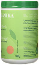 Organika Canadian-Made Veggie Broth Powder - Protein-Rich Blend Of Organic Vegetables With Tremella Mushroom, B Vitamins And Nutritional Yeast | Vegan Source Of Protein, Vitamins and Minerals - 300g