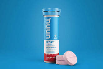 Nuun Active 3160808 Nuun Sport Hydrating Electrolyte Tablets, Fruit Punch, 8 count