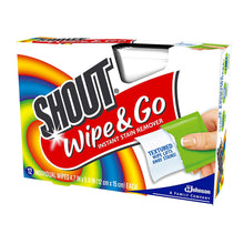 Shout Wipe & Go 12Ct Wipes 4 Pack, Multicolor,12 Count (Pack of 4)