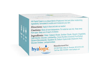 Hyalogic Episilk Elite Facial Cream - With Pure Hyaluronic Acid - All Natural HA - 2 ounces by Hyalogic