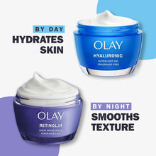 Olay Regenerist Hyaluronic Acid + Peptide24 Gel Face Moisturizer, Fragrance-Free, 50 mL + Olay Regenerist Micro-Sculpting Cream Travel Size, 15 mL