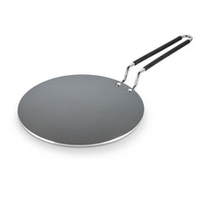 Tramontina Utsava 10.5-Inch Tri-Ply Clad Stainless Steel Ceramic-Coated Concave Chapati Tawa, Non Stick Tava Pan for Roti, Crepe Pan, Comales para Tortillas, Nonstick Pancake Griddle