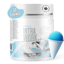 Shop Sante Intra Workout Plus - EAA + BCAA Powder - 30 Servings, Essential Amino Acids, Drink Supplements for Hydration, Endurance & Muscle Recovery - 8g EAAs, Electrolytes - Snow Cone