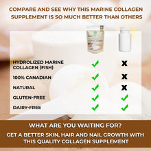 SmartPEP Hydrolized Marine Collagen Peptides Powder (100 gram) Wild Caught Fish, Highly Digestible Marine Collagen Supplement, Tasteless, Great for Skin