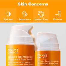 Paula's Choice C5 Super Boost Moisturizer with 5% Vitamin C & Squalane, Daily Face Lotion for Discolouration, Uneven Tone & Fine Lines, Fragrance-Free & Paraben-Free, 50 mL