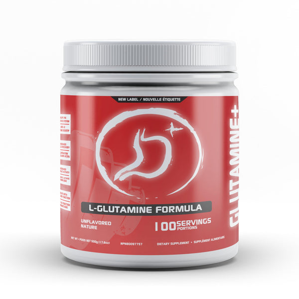 Predator Labs Glutamine + 500g - Premium Synergistic L-Glutamine and glycine Formula for Enhanced Recovery - 100 Servings, Unflavored, Ideal for Post-Workout Nutrition