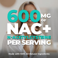 MAXIMUM POTENCY 600mg NAC Capsules (N-Acetyl-L-Cysteine) Supplement, Powerful Antioxidant, Glutathione Support, Liver Support, Vegan, Gluten Free. 90 Easy to Swallow Capsules. 2 Pack