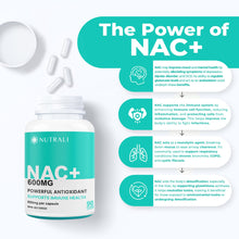 MAXIMUM POTENCY 600mg NAC Capsules (N-Acetyl-L-Cysteine) Supplement, Powerful Antioxidant, Glutathione Support, Liver Support, Vegan, Gluten Free. 90 Easy to Swallow Capsules. 2 Pack