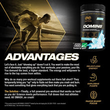 PVL Gold Series Domin8 | Pre-workout Superfuel - full dose Preworkout - 520 g - (Gold Medal Grape)