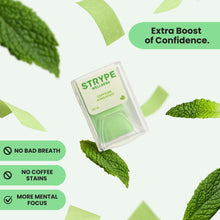 STRYPE Energy Strips | Instant Caffeine in a Strip | 80mg per Serving | Portable Caffeine + Breath Mints | Zero Calories & Zero Sugar | Spearmint Flavor | 12 Strips per Pack (3 Pack/36 Total)