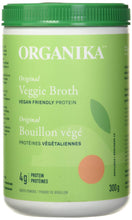 Organika Canadian-Made Veggie Broth Powder - Protein-Rich Blend Of Organic Vegetables With Tremella Mushroom, B Vitamins And Nutritional Yeast | Vegan Source Of Protein, Vitamins and Minerals - 300g