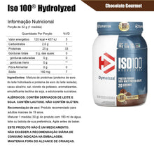 Dymatize ISO100 Hydrolyzed Protein Powder, 100% Whey Isolate Protein, 25g of Protein, 5.5g BCAAs, Gluten Free, Fast Absorbing, Easy Digesting, Gourmet Chocolate, 20 Servings