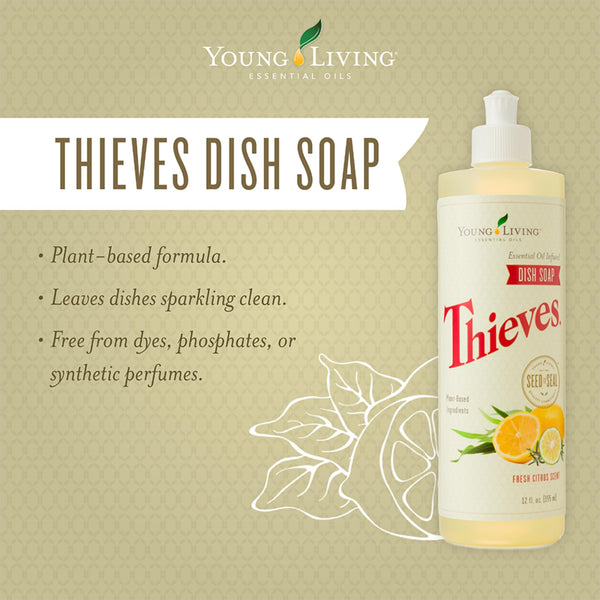 Young Living Thieves Dish Soap (2 Pack)