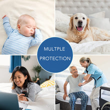 Premium Waterproof King Mattress Protector Breathable Cooling Bamboo Fabric Mattress Pad Cover Smooth Soft Noiseless Bed Cover Machine Washable Vinyl Free, 8-21'' Deep Pocket