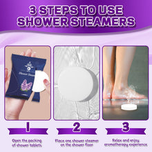 Shower Steamers Aromatherapy - 18-Pack XL Lavender Shower Bombs with Essential Oils, Personal Care and Relaxation Birthday Valentines Day Gifts for Women and Men