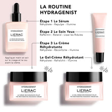 Lierac Hydragenist Rehydrating Serum - Hydrating Face Serums for Women with Hyaluronic Acid & Rehydrating Ferment, Luminous Skin -30 ml