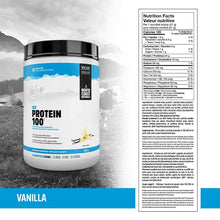 North Coast Naturals- Grass Fed Iso Protein 100- Whey Protein Powder Fortified with the prebiotic inulin and probiotic - 680g - Vanilla