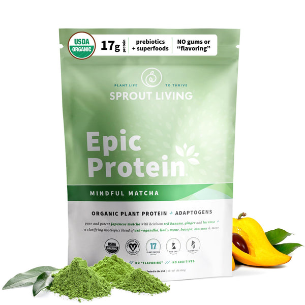 Sprout Living Epic Blends - Mindful Matcha 1lb