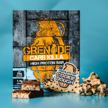 Grenade Carb Killa Bar, Chocolate Chip Cookie Dough, 12 Count