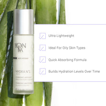 Yon-Ka Hydra No.1 Fluide | Lightweight Mattifying Moisturizer for Normal and Oily Skin | Age Defense Formula with Hyaluronic Acid and Silica