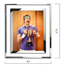 8x10 Picture Frame Glass Picture Frames 8x10 Wall and Tabletop Display Frame - 2 Pack