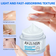 RAZUYEN Night Cream for Face, Anti Aging Face Cream with 9% Pro-Xylane To Reduce Appearance of Fine Lines, Anti Wrinkle Cream for Women, Suitable for All Skin, 1.01 oz