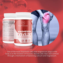 TRUE PROTOCOLS - Magnesium Balance - Magnesium Glycinate & Malate Chelates (100 mg) w/Vitamin B6 (2.5 mg) & Zinc (2.5 mg) - 240 Non-laxative & High Absorption Vegan Capsules - Bioavailable Caps For Optimal Muscle Function, Stress Relief & Sleep - 100% Non