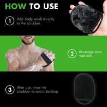 Tiege Hanley Silicone Body Scrubber for Use in Shower - Premium Handheld Shower Brush for Nourishing, Cleaning & Exfoliating Your Skin, Body & Face - Lather Boosting Bristles with No-Slip Handle