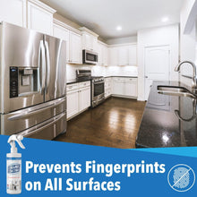 Surface Lock Home Ceramic Coating for Stainless Steel - 2pk - Prevents Fingerprints on Appliances, Countertops, Any Hard Surface In Your Life - Made in the USA Spray - 8 fl oz - Proof It Works to Seal