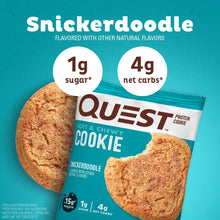 Quest Nutrition Snickerdoodle Protein Cookie, Snickerdoodle, 12 Count