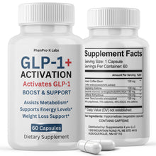 GLP-1 supplement for weight loss, Activates and Boost Natural GLP Production - 60 Capsules (30 Servings)