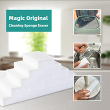 RongrongJIE Magic Sponge Eraser, 102 Pcs Melamine Foam Sponges in Bulk, Multi-Functional Household Scrub Cleaning Pads for Kitchen, Bathroom, Furniture, Tub, Sink, Floors, Baseboards, Shoes, Walls