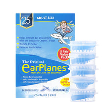 New Super Soft Adult EarPlanes® Ear Plugs Airplane Travel Ear Protection 5 Pair New Super Soft Adult EarPlanesÂ Ear Plugs Airplane Travel Ear Protection 5 Pair