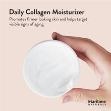 Maritime Naturals Daily Collagen Moisturizer, Retinol Cream, Collagen, Jojoba Oil, & Vitamin E, Face Cream for Women & Men, Made with Organic Ingredients, 120 ml