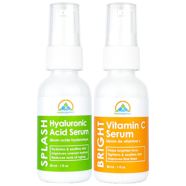 The Serum Set - Skin Care Serum Gift Set with Vitamin C Serum and Hyaluronic Acid Serums | Improves Fine Lines, Wrinkles & Dark Spots | Firm Skin, Moisturizing and Hydrating Your Skin