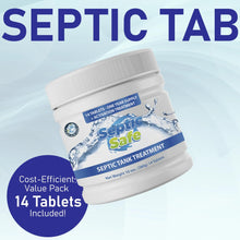 SepticTab - Bio Tablet Septic Tank Treatment - 14 Count One Year Supply - One Flush Per Month - Prevent Costly Septic Tank Repairs with Dissolvable Bio Tablets