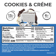 Health Life Power Crunch Bar, Cookies and Cream, 1.4 Ounce