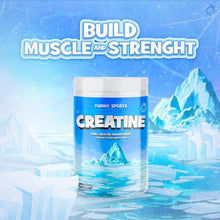 Yummy Sports Pure Creatine Monohydrate - 5g Creatine Powder per Serving - Muscle Gain, Endurance, Strength, Energy Boost Pre Workout Supplement - Creatine Monohydrate 500g