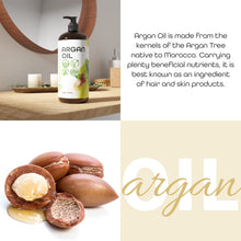 Premium Nature Argan Oil 473 ml Argon Oil for Skin Argan Oil of Morocco for Dry Hair and Curly Frizzy Hair